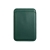 Puzdro na kreditnú kartu s MagSafe pripojením pre Apple iPhone - umelá koža - zelené