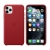 Originální kryt pro Apple iPhone 11 Pro Max - kožený - červený