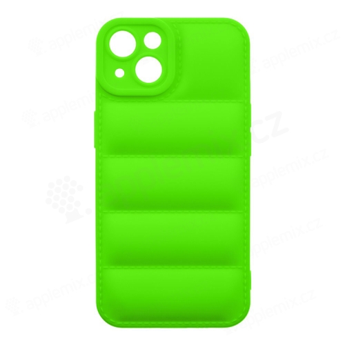 Kryt OBAL:ME Puffy pro Apple iPhone 13 - gumový - zelený