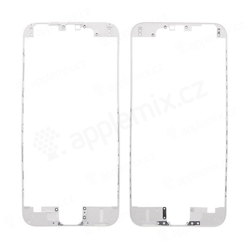 Plastový fixačný rámik pre predný panel (dotykový displej) Apple iPhone 6 - biely - kvalita A+