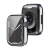 Kryt pro Apple Watch 45mm Series 7  / 8 / 9- gumový - stříbrný