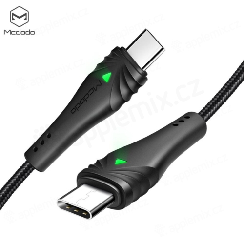 Synchronizační a nabíjecí kabel MCDODO pro Apple zařízení - USB-C / USB-C - 60W - 1,5m - černý