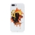 Kryt Harry Potter pre Apple iPhone 7 Plus / 8 Plus - gumový - Lev z Nebelvíru - biely