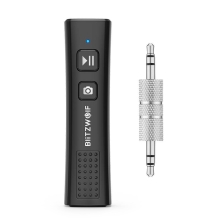 Audio adaptér Bluetooth 5.0 BLITZWOLF - 3.5mm jack - bezdrátový hudební přijímač