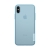 Kryt NILLKIN Nature pro Apple iPhone X - gumový - průsvitný / modrý