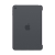 Originální kryt pro Apple iPad mini 4 - výřez pro Smart Cover - silikonový - uhlově šedý