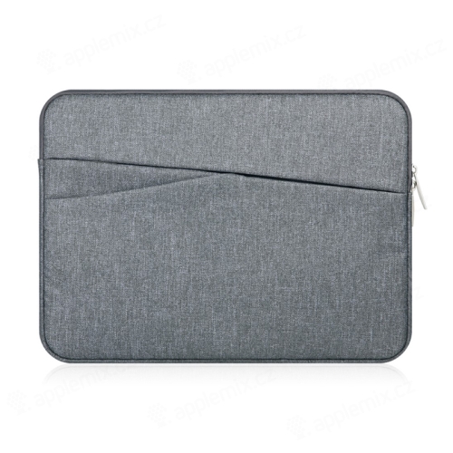 Pouzdro / obal pro Apple MacBook Pro / Pro Retina 15" - látkové - šedé