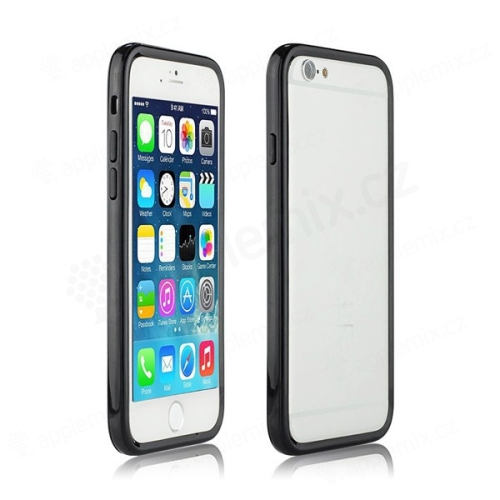 Ochranný plasto-gumový rámeček / bumper pro Apple iPhone 6 - černý