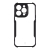 TACTICAL Quantum Stealth Cover pre Apple iPhone 15 Pro Max - Odolný - Plast / guma - Transparentný / čierny