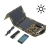 Outdoor skládací solární nabíječka pro Apple a další zařízení (2A/10,5W) rychlonabíjecí - maskáč