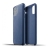 MUJJO Celokožený kryt pre Apple iPhone 11 - kožený - modrý
