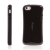 Kryt iFace pre Apple iPhone 5 / 5S / SE z plastu a gumy - čierny