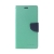 Puzdro Mercury Fancy Diary pre Apple iPhone Xs Max - stojan a priestor na dokumenty - tyrkysové / modré