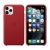 Originální kryt pro Apple iPhone 11 Pro - kožený - červený