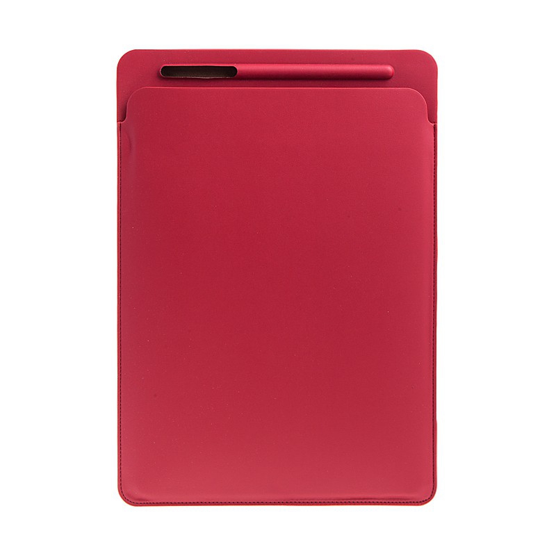 Pouzdro / obal pro Apple iPad Pro 12,9 / 12,9 (2017) - kapsa na Apple Pencil - umělá kůže - červené