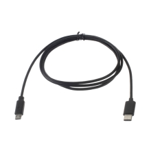 Synchronizační a nabíjecí kabel USB-C - oboustranné Micro USB - černý - 1m