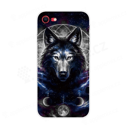 Kryt pro iPhone 7 / 8 / SE (2020) / SE (2022) - gumový - mýtický vlk
