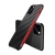 Kryt pro Apple iPhone 11 Pro Max - kovový / plastový - karbonová textura - černý / červený