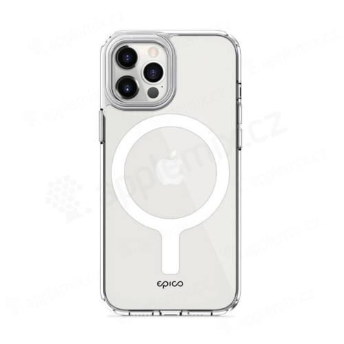 EPICO kryt pre Apple iPhone 12 / 12 Pro - Podpora MagSafe - sklo / guma - priehľadný
