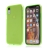 Kryt pro Apple iPhone Xr - gumový - průhledný - zelený