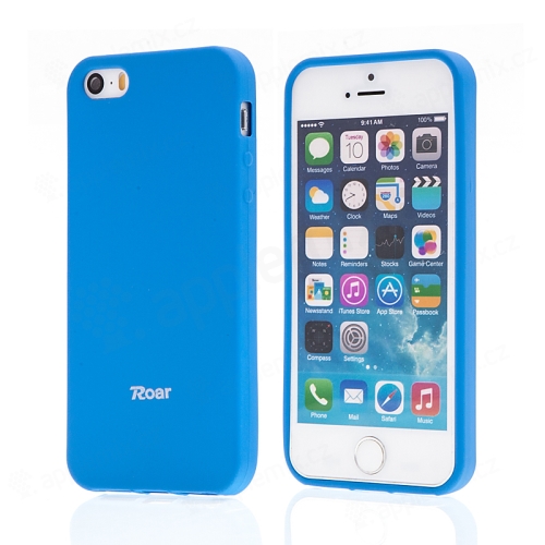 Kryt ROAR pro Apple iPhone 5 / 5S / SE - gumový - modrý