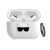 Pouzdro KARL LAGERFELD pro Apple AirPods Pro - kočka Choupette - silikonové - bílé