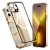 Kryt pre Apple iPhone 14 Pro Max - 360° ochrana - podpora MagSafe - sklo/kov - zlatý