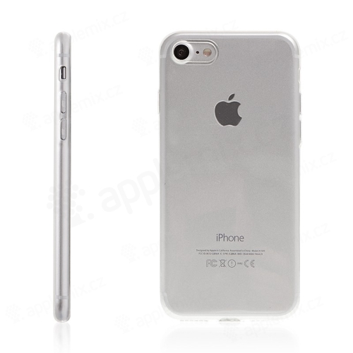 Kryt pre Apple iPhone 7 / 8 / SE (2020) / SE (2022) - gumový - tenký - priehľadný