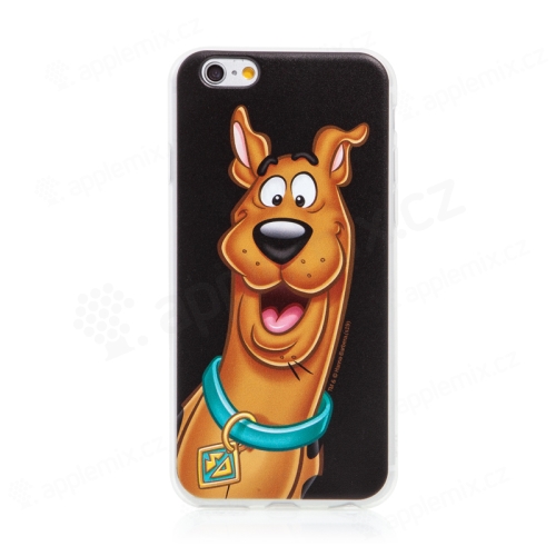 Kryt Scooby Doo pre Apple iPhone 6 / 6S - gumový - čierny