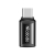 Přepojka / redukce MCDODO pro Apple iPad Pro - Micro USB samice na USB-C samec - černá