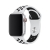 Remienok DEVIA pre Apple Watch 41 mm / 40 mm / 38 mm - silikónový - biely / čierny