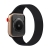 Remienok pre Apple Watch Ultra 49 mm / 45 mm / 44 mm / 42 mm - bez zapínania - silikónový - veľkosť L - čierny
