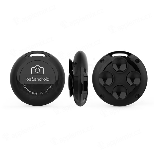 Bluetooth diaľková spúšť SHELLBOX pre Apple iPhone a iné zariadenia - vodotesná - plastová - čierna