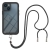 Kryt pre Apple iPhone 13 - Odolný - Šnúrka na zavesenie - Plast / guma - Čierny