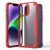 Kryt pro Apple iPhone 14 Plus - odolný - zesílené rohy - plastový / gumový - červený
