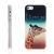 Kryt pro Apple iPhone 5 / 5S / SE - gumový - žirafa