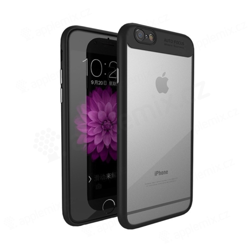 Kryt IPAKY pro Apple iPhone 6 / 6S - plastový / gumový - černý