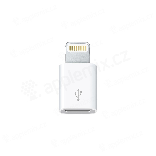 Originálny adaptér Apple Lightning na Micro USB - Biely