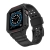 Kryt / puzdro pre Apple Watch 40 mm / 41 mm - celé telo + remienok - odolné - čierne