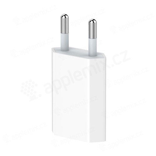 5W USB nabíječka / adaptér DEVIA pro Apple iPhone / iPod (1A) - bílá