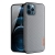 Kryt DUX DUCIS FINO pro Apple iPhone 12 / 12 Pro - látková textura - světle šedý