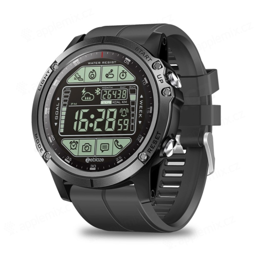 Fitness chytré hodinky ZEBLAZE VIBE 3S - krokoměr / notifikace - Bluetooth - vodotěsné - černé