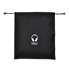 Sáček / pytlík pro Apple AirPods Max - umělá kůže - černý