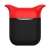 Pouzdro / obal pro Apple AirPods - silikonové - černé / červené - čert