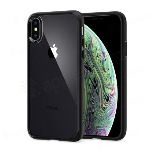 Kryt SPIGEN Ultra Hybrid pro Apple iPhone X / Xs - plastový / gumový - černý