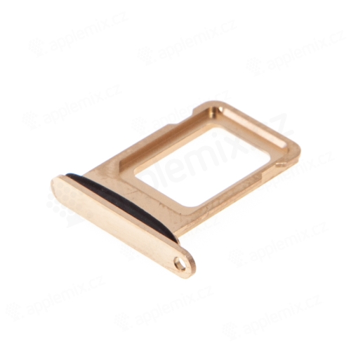 Puzdro / šuplík na kartu Nano SIM pre Apple iPhone 13 Pro / 13 Pro Max - zlaté - Kvalita A+