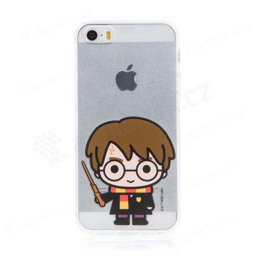 Kryt Harry Potter pre Apple iPhone 5 / 5S / SE - gumový - Harry Potter - priehľadný