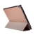 Puzdro / kryt pre Apple iPad Pro 12,9" / 12,9" (2017) - integrovaný stojan - umelá koža - Rose Gold