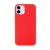 Kryt FORCELL Soft pro Apple iPhone 12 mini - gumový - červený