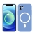 Kryt pre Apple iPhone 11 - Podpora MagSafe - silikónový - svetlofialový